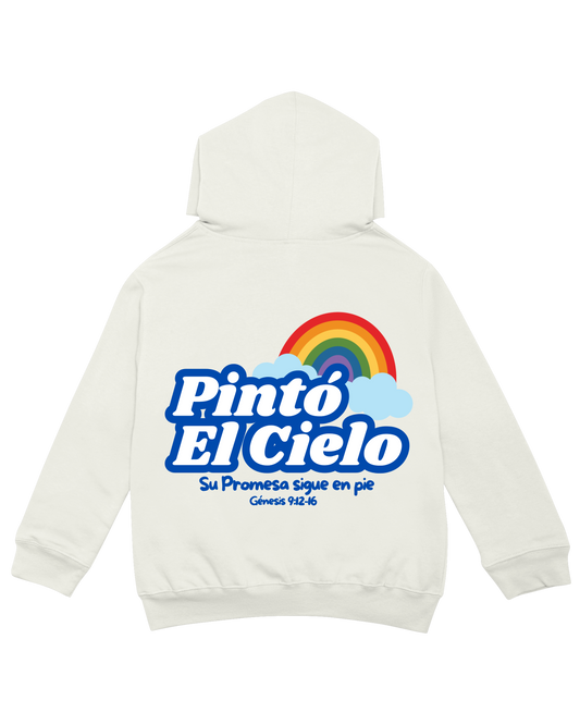 Hoodie Oversize - Pintó el Cielo (Entrega Inmediata)