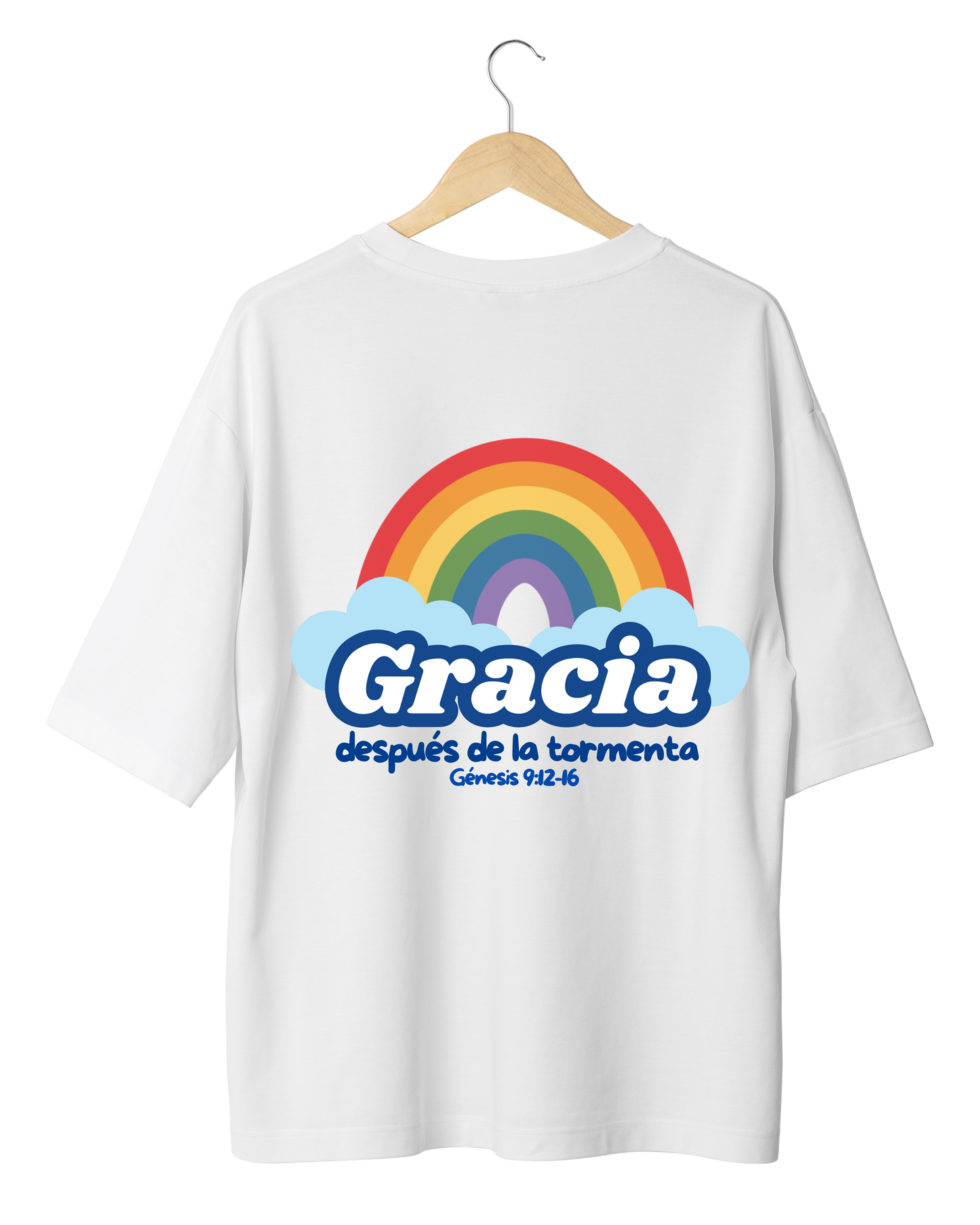 Camiseta Oversize - GRACIA (Entrega Inmediata)