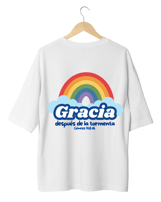 Camiseta Oversize - GRACIA (Entrega Inmediata)