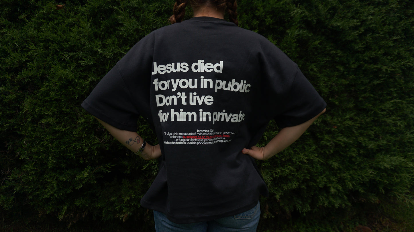 Crewneck - Jesus died 4U (Entrega Inmediata)